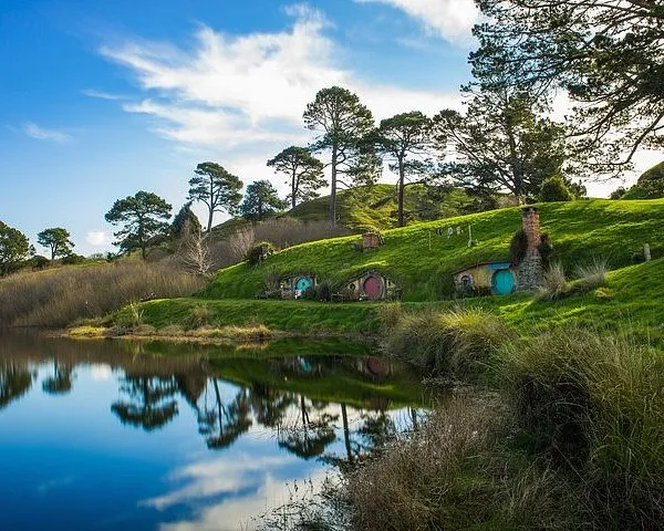 Hobbiton & Waitomo Caves Guided Day Trip from Auckland incl lunch